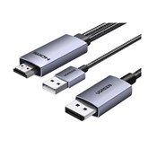 Cáp chuyển HDMI sang Displayport hỗ trợ 4K dài 2m Ugreen 55329 HD169 Cáp chuyển HDMI sang Displayport hỗ trợ 4K dài 2m Ugreen 55329 HD169