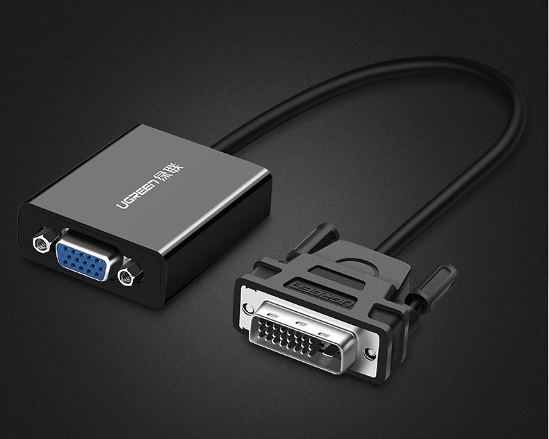 Cáp chuyển Ugreen DVI (24+1) to VGA 40387