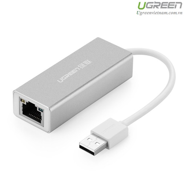 Cáp chuyển Ugreen USB 2.0 to LAN 10/100Mbps 20257