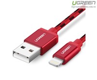 Cáp sạc Ugreen USB Lightning 1.5m 40480 cho iPhone 5/6/7 Plus, iPad