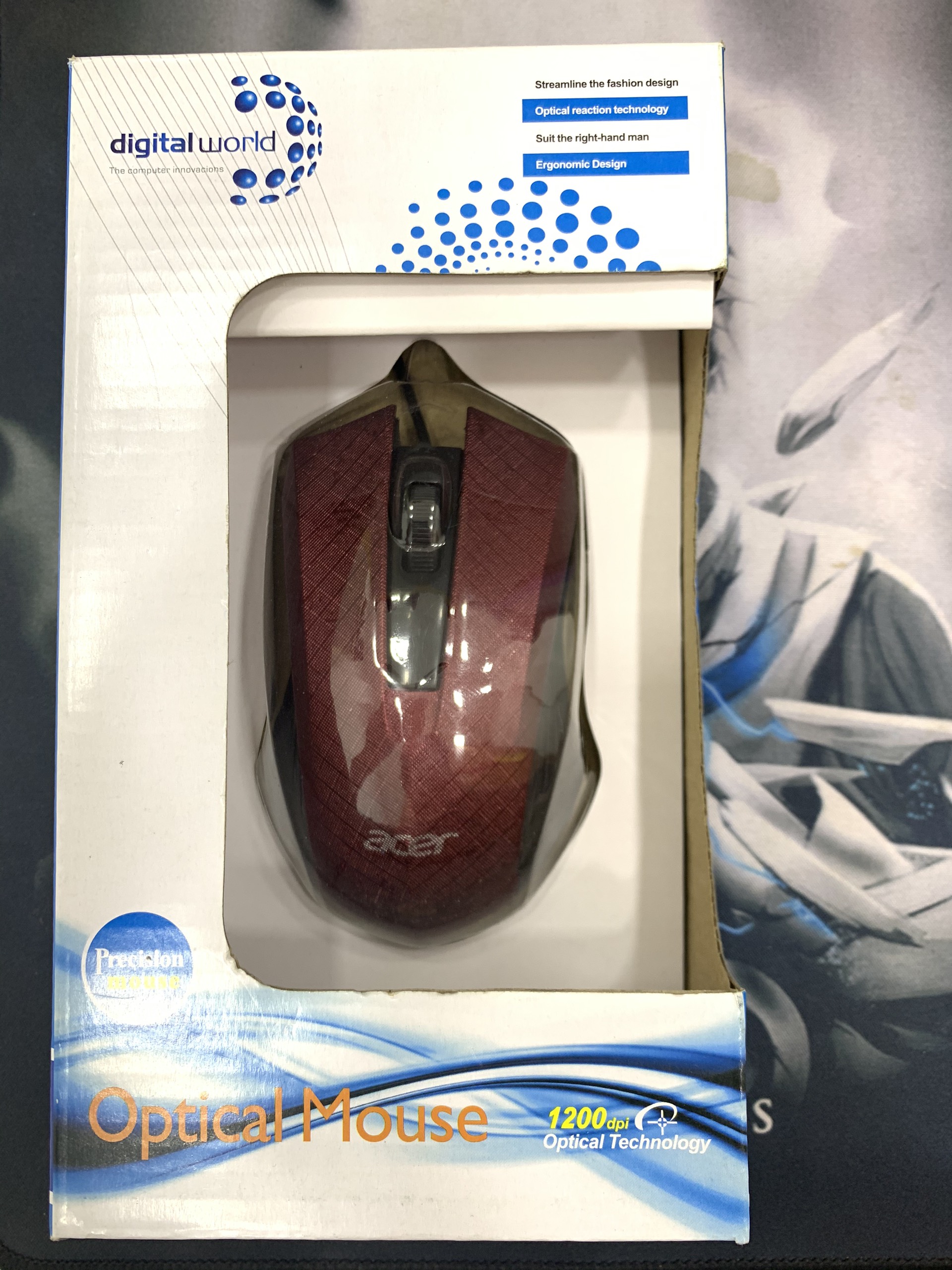 CHUỘT Asus / Acer/ Samsung/ Toshiba/ Lenovo ( Hộp Giấy ) - Bảo hành 06 Tháng