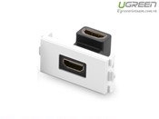 Đế HDMI Ugreen góc 90 âm tường - Socket Outlet 20318 Đế HDMI Ugreen góc 90 âm tường - Socket Outlet 20318