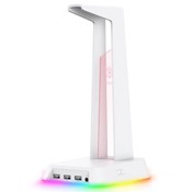 Giá Đỡ Tai Nghe/ Chân Đế ONIKUMA ST2 - Đèn RGB Tích Hợp 3 Cổng USB + Jack 3.5MM, Hỗ Trợ Sạc Pin Giá Đỡ Tai Nghe/ Chân Đế ONIKUMA ST2 - Đèn RGB Tích Hợp 3 Cổng USB + Jack 3.5MM, Hỗ Trợ Sạc Pin