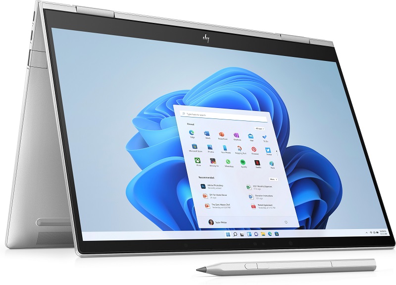 Laptop HP ENVY X360 13-BF0097TU, CORE I5-1230U/ 8GB RAM/ 512GB SS/ INTEL GRAPHICS/ 13.3INCH OLED 2.8K TOUCH/ 3 CELL/ WLAN AX+BT/ PEN/ WIN11 HOME 64/ NATURAL SILVER