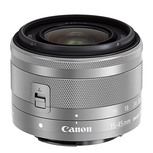 Ống Kinh Canon EF-M 15-45mm F/3.5-6.3 IS STM BẠC - Chính Hãng Lê Bảo Minh